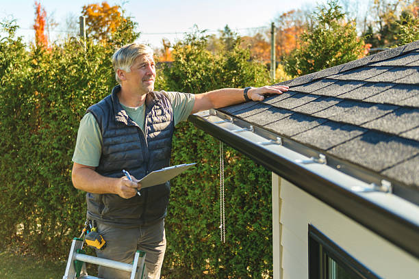 Professional Commercial Roofing technician working in Byers, CO